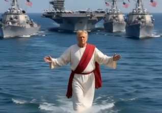 trump moře