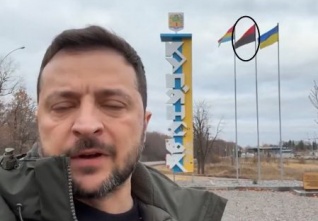 Zelenskyy Kupjansk