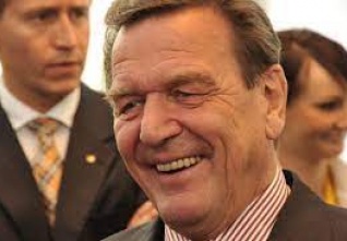 Gerhard  Schröder smich
