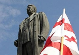 gruzii stalin vlajka