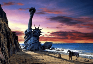 planeta opic ilustrace