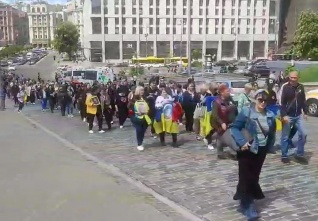 pochod žen kyjev