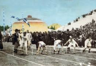 sport old ilustrace
