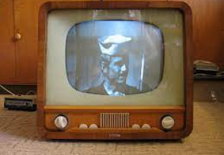 televizor starý ilustrace