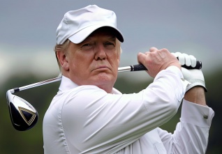 trump golf