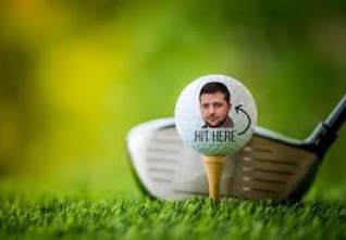 zelenskyj funny golf